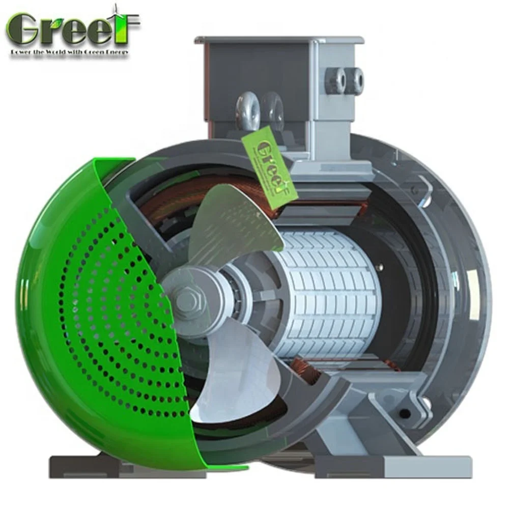 2000w 48V/96V low rpm permanent magnet motor wind generator
