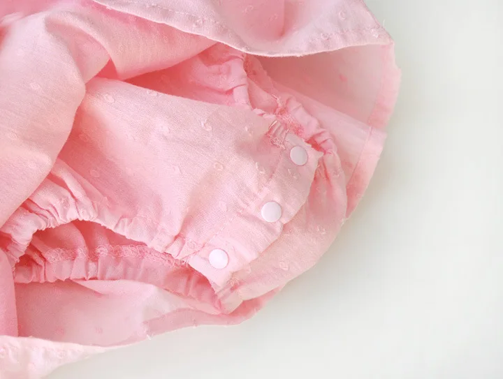 Summer Baby Dress Wedding Pink Dress White Baby Dress Newborn Solid Headband Set for 6 Month Baby Girl Children Mini Bage Floral