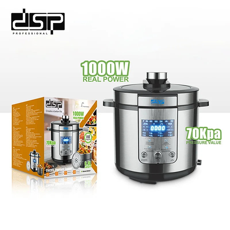 DSP Hot Same OEM Electrical Presser Cooker Nutricooker Automatic Digital Rice 6l Electric Multi Instapot Pressure Cooker