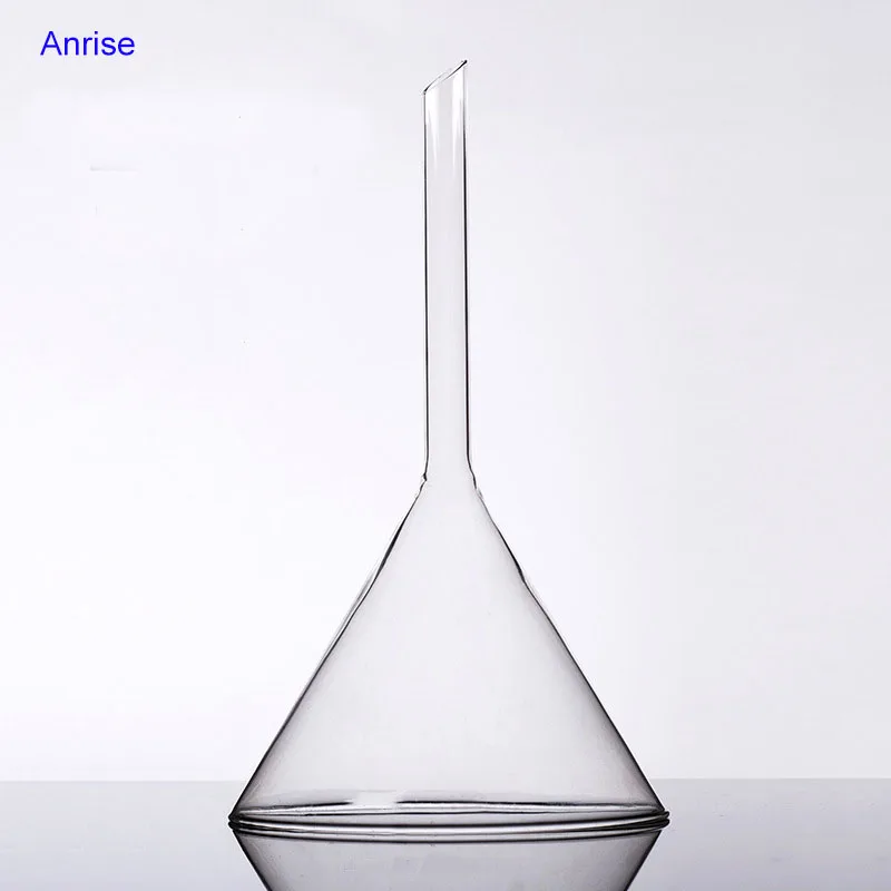 30mm 40mm 50mm 60mm Diameter Borosilicate Glass Cone Triangular Shape Glass funnel Lab Use Funnel