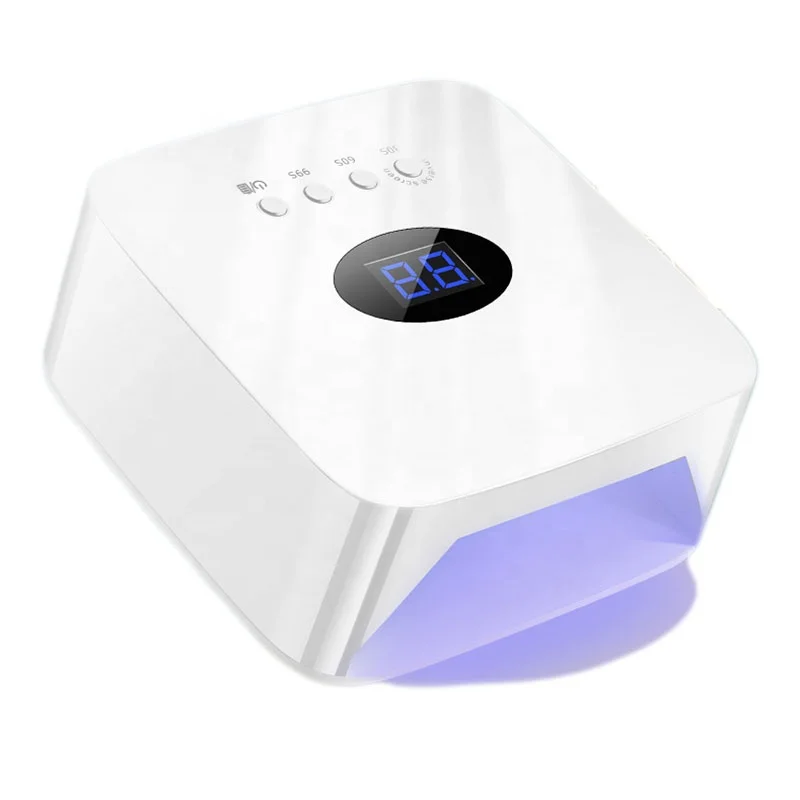 Cordless Usb Nail Drying Lamp 54W Wireless Dual Uv Led Gel Dryer Nail Lamp For Manicure