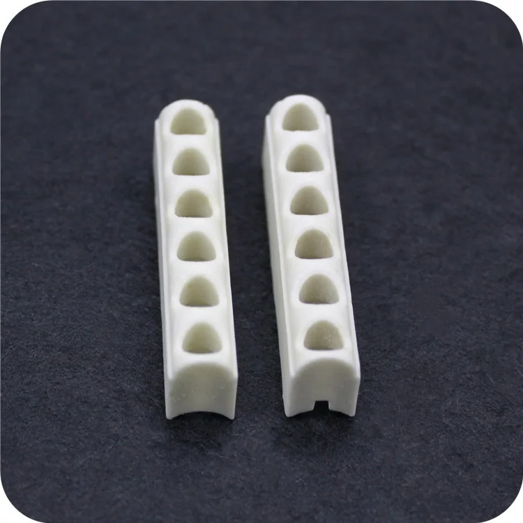 High temperature resistance dry pressing 1-8 holes steatite ceramic band heating element