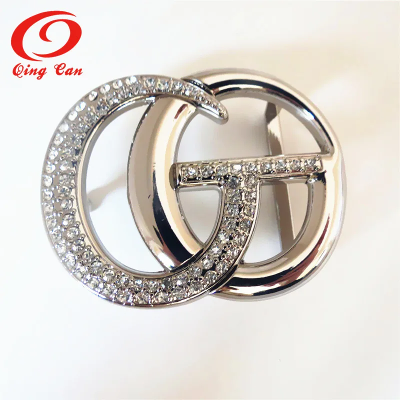 
Яркие стразы пряжка для ремня на заказ Женская пряжка для ремня фурнитура 