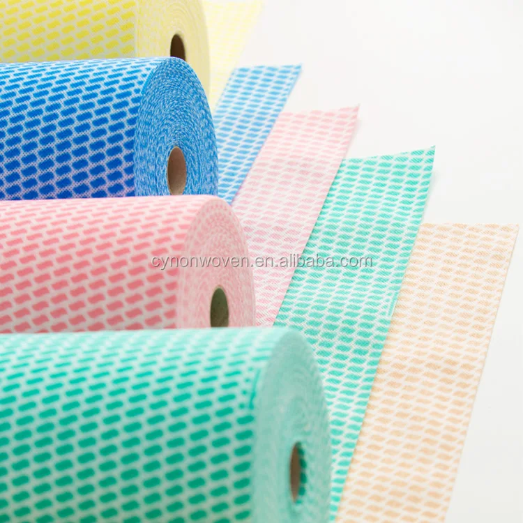 Antibacterial All Purpose Wiping Cloths J Cloth Type Cleaning Wipes  Roll