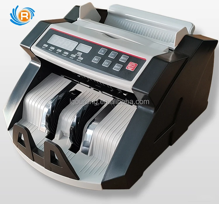 Portable Automatic Money Counter with LED Display for Detection of Most Currency Including CAD