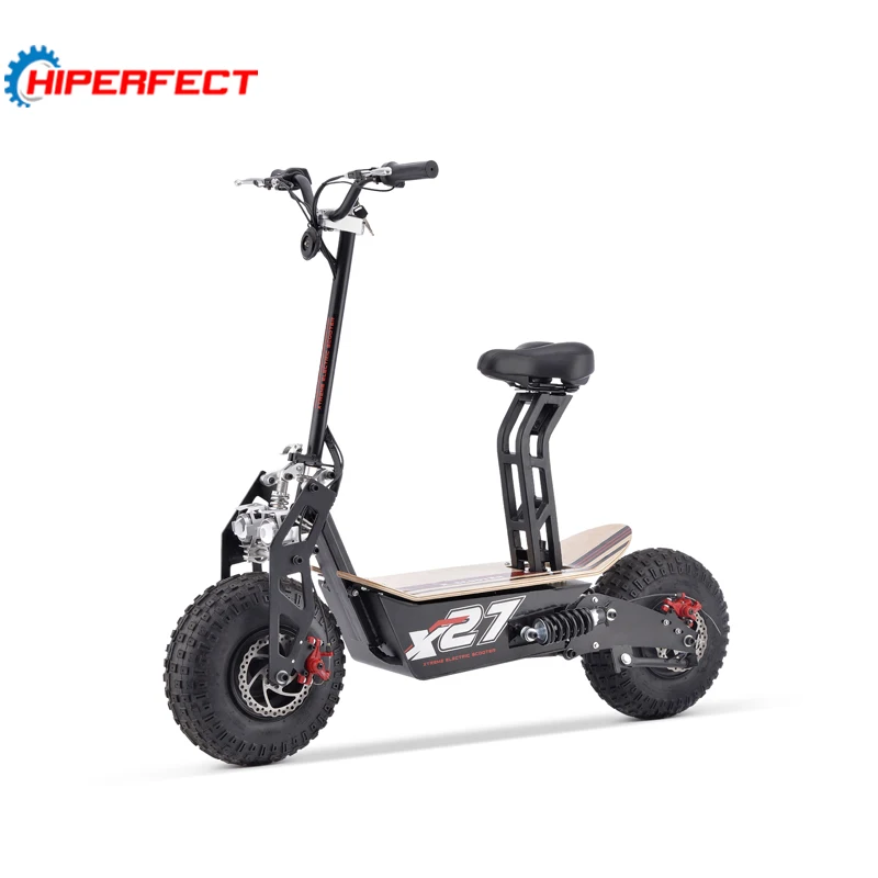 
1600w 48v brushless motor widewheel Fat Tyre Scooter Electric 