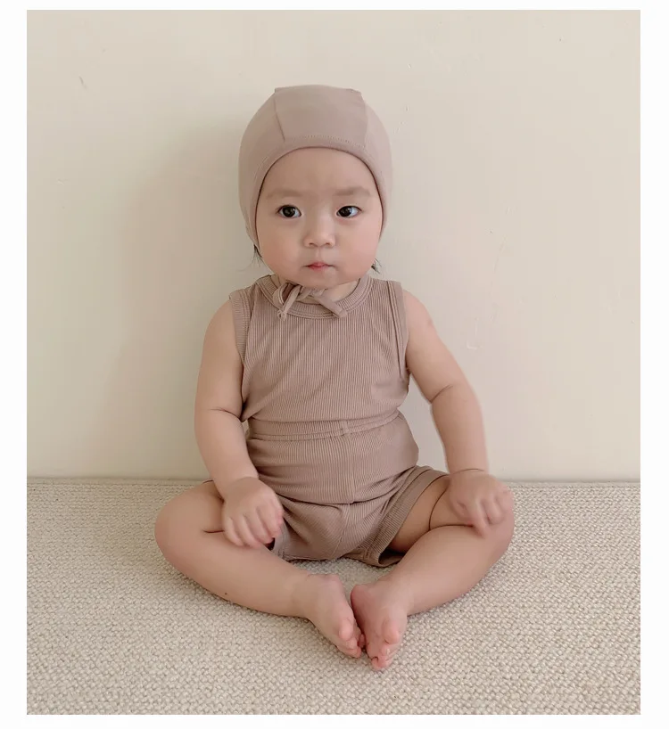 Custom Summer Kids Bamboo Viscose Baby Pajamas Boys Short Sleeve Two Pieces Organic Bamboo Clothing Pjs Set Bamboo Baby Clothes