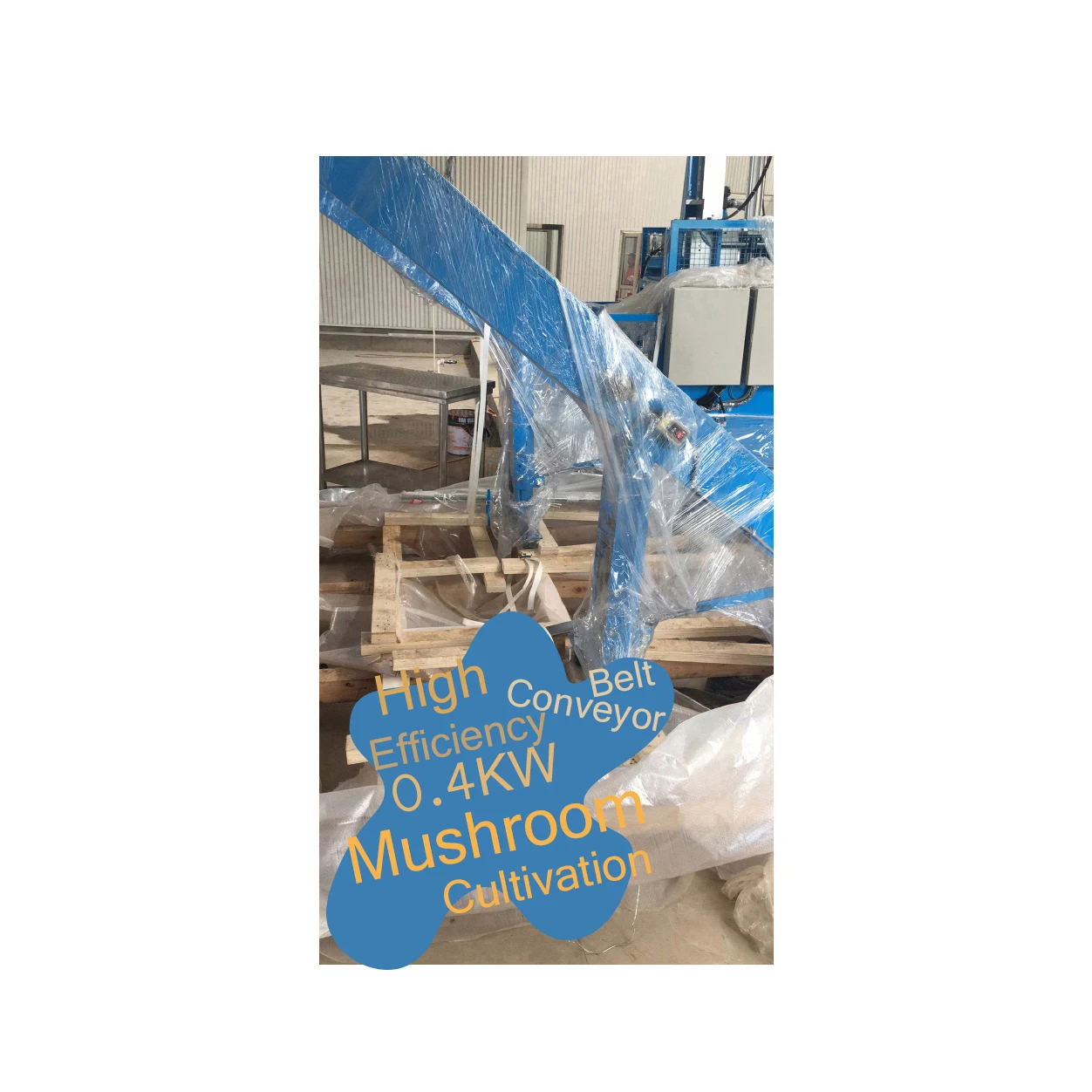 
Roller chain chain bucket belt conveyor from Japan for mushroom cultivation 