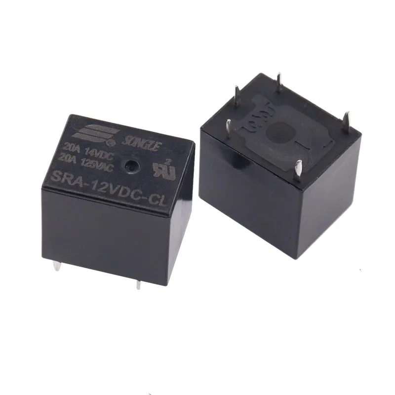 New original Signal Relay SRA- 05V 12V 24VDC-AL-CL T74 20A relay SRA12VDC-CL SRA12-VDC-CL DIP5