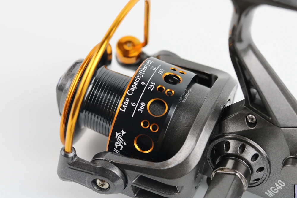 Horizon 11BB Full Metal Spinning Fishing Reels MG Casting Fishing Reel Tackle de Pesca Carretilha Carp Fishing Reel