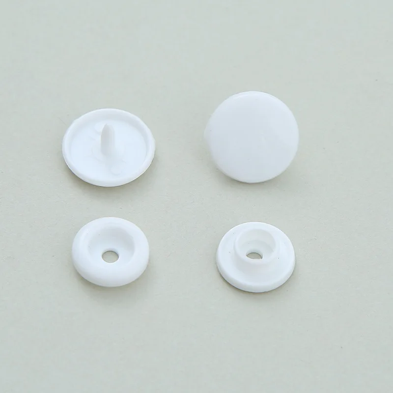 Custom Black White Colorful Pp Pom Customized Plastic Snap Button Plastic Snap Button