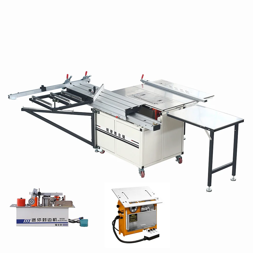 Portable Folding Table Saw mini portable Sliding Panel Saw all in one Wood Saw Machines