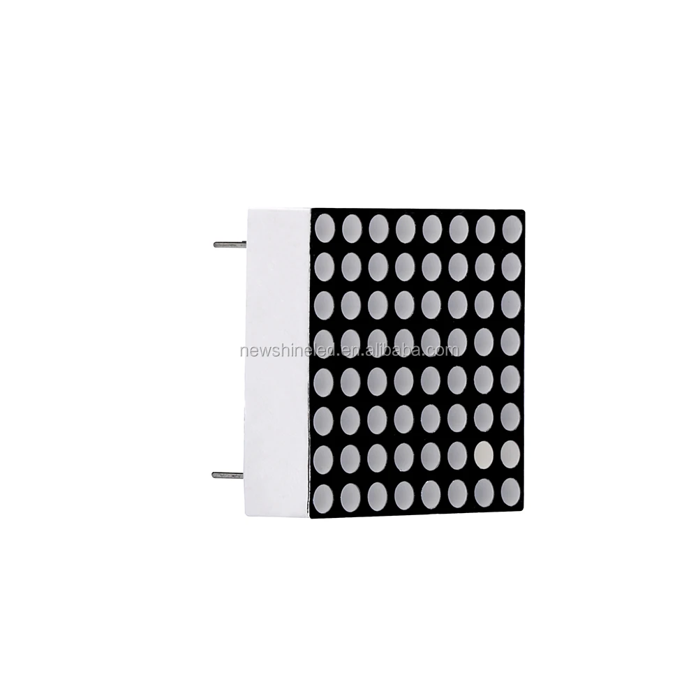 Source factory 8x8 red led matrix 8x8 led dot Matrix display 32x32mm dot matrix rgb led screen display outdoor advertising