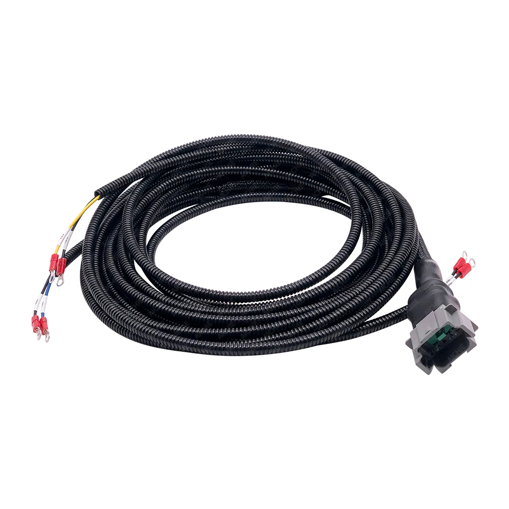 Custom Deutsch DT04-08PA-E008 Connector Wire Harness for Industrial Vehicles, Mining car