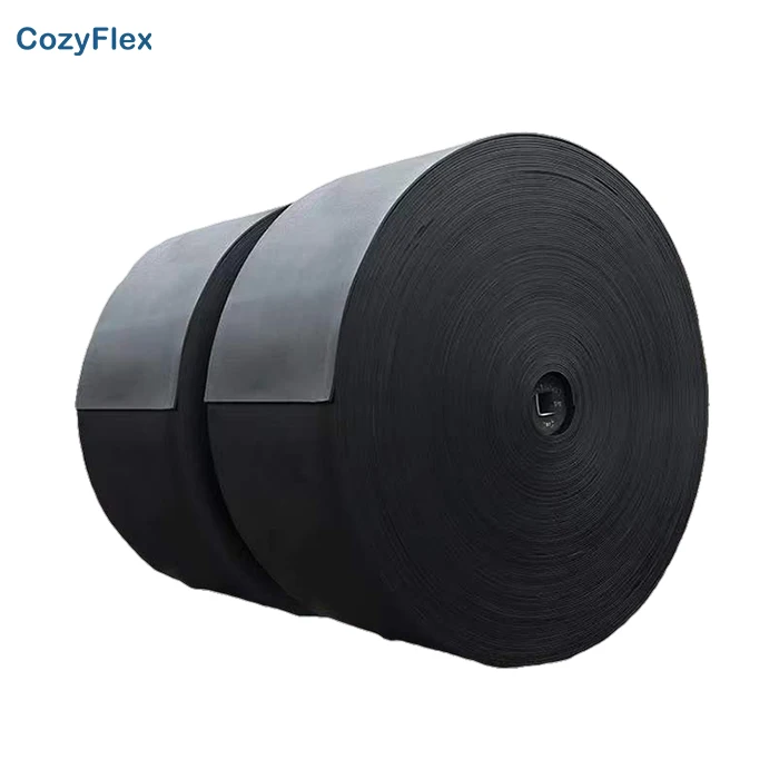 Wholesale tear resistant steel cord skirt rubber conveyor belt price for port transportation