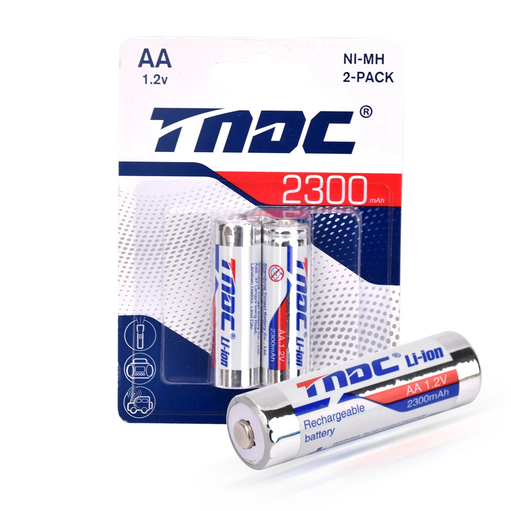 High Quality 14.5 G R06 AA 1.2 V Lithium Rechargeable Reusable Batteries NI-MH Nickel Metal Hydride Hot Selling Toys MSDS