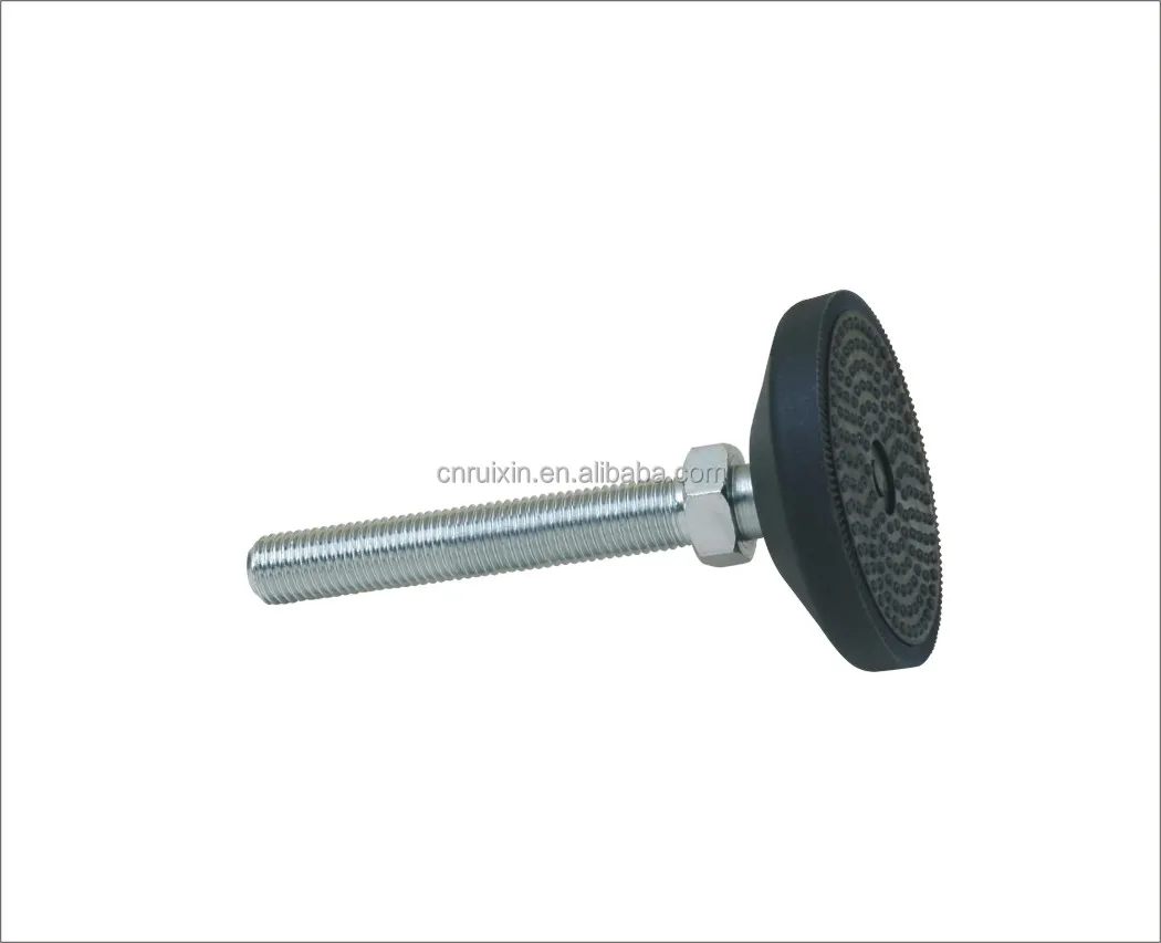 Heavy duty Furniture Leveler Feet M8/M10/M12/M14/M16/M20/M24 Rubber Swivel Nylon Adjustable Leveling Feet