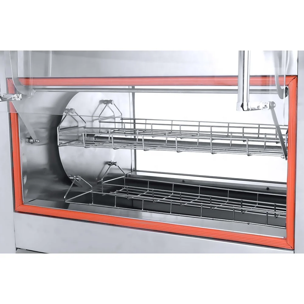 Commercial Gas Chicken Rotisserie Stainless Steel Gas Chicken Rotisserie  Chicken Rotisserie Oven For Sale