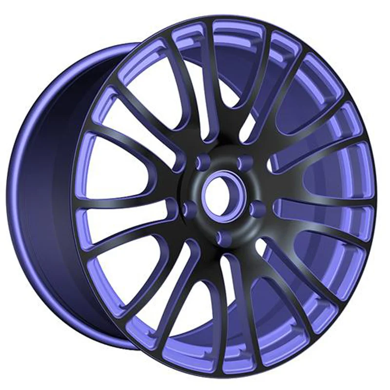 19'custom 5*114.3 wheels 2 pc custom car stealing 195 65 r15 alloy rims 5 hole cross spoke wheels forged steel w