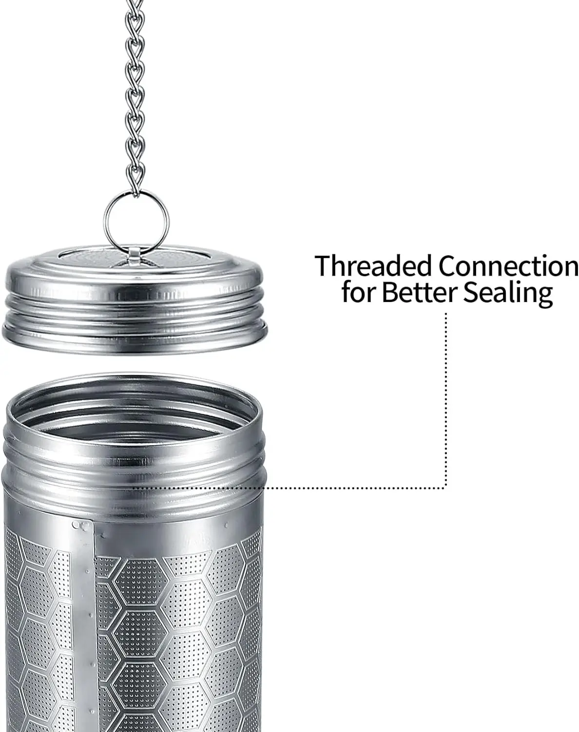 Stainless Steel Tea Infuser Tea Leaves Spice Seasoning Ball Strainer Filter
