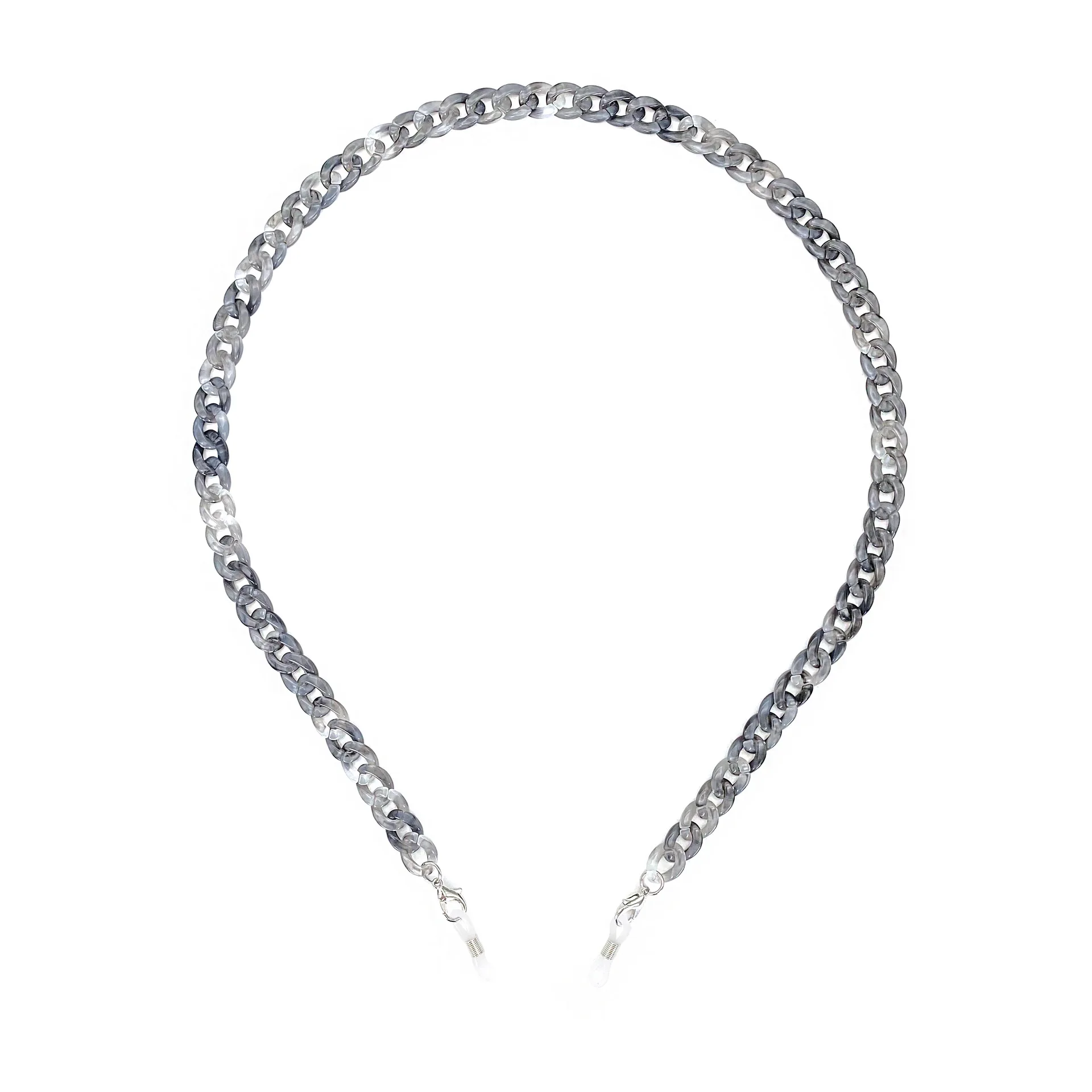 Retro 10mm fine acrylic acetic acid board sunglasses chain glasses chain glasses rope