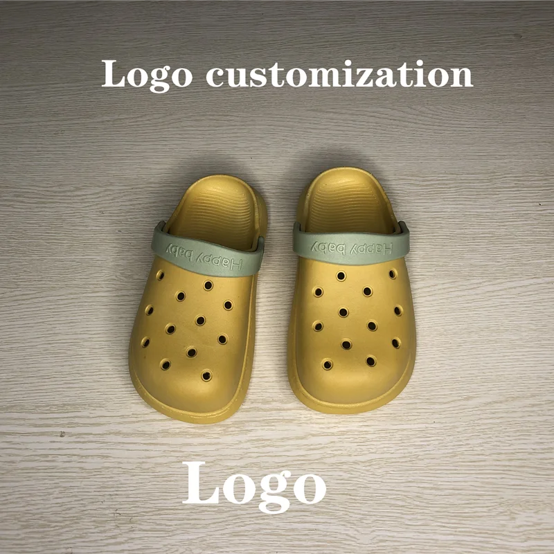 
Logo custom baby toddler shoes outdoor children sandals home 3 year old baby toddler shoes 