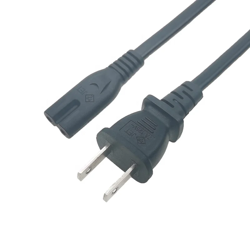 Japanese AC Power cable wire 7A 2Pin Power Plug PSE Power Cord