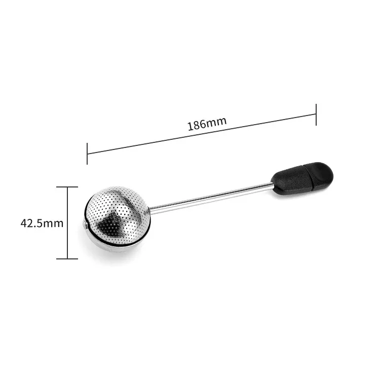 New product 304 stainless steel tea ball infuser with twisting handle