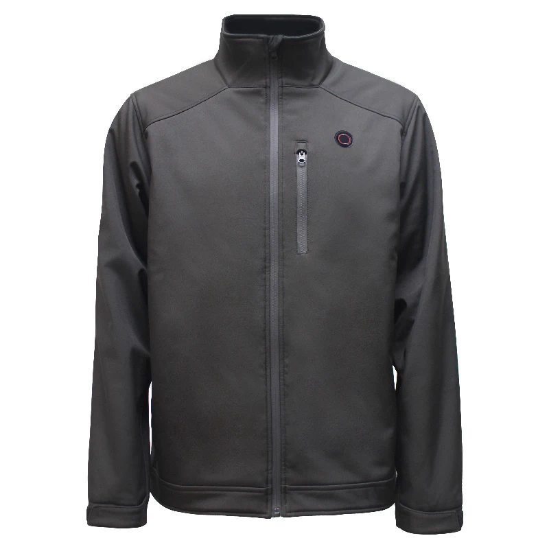 Heated Jacket Battery Puffer Mens Bike Motorcycle Reactive App Control Usb Winter Waterproof Soft Shell Electric Heating Jacket