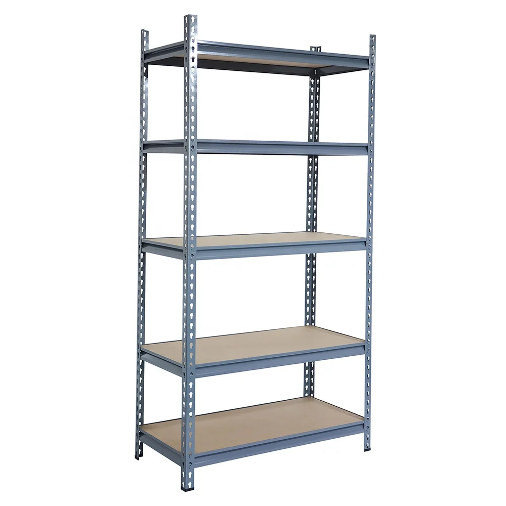 Light duty metal home shelving steel storage racks boltless rack