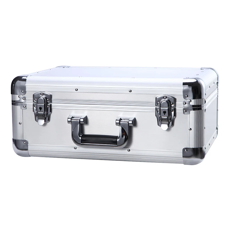 Прочный и портативный кейс для инструментов из алюминиевого сплава с поролоновой вставкой на заказ