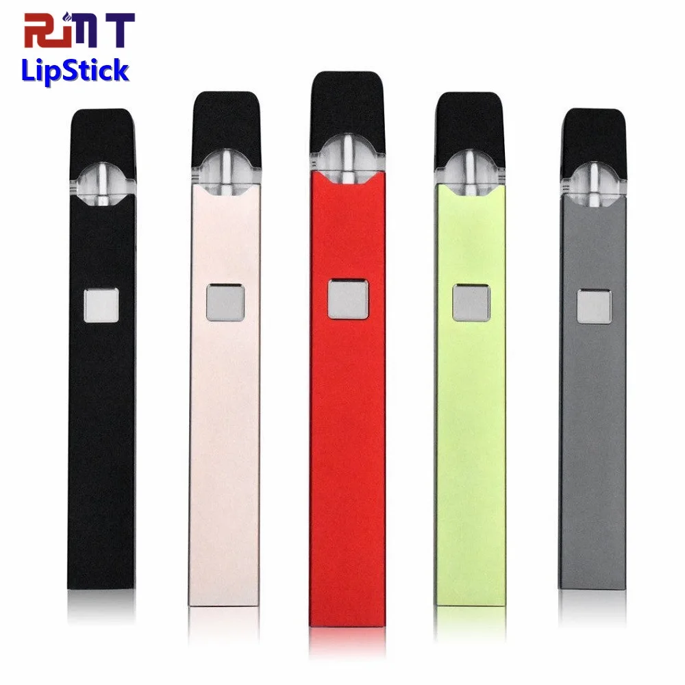 
Reymont Lipstick 280mah battery vape pen adjustable voltage 510 thread batteries preheat open vape kit 