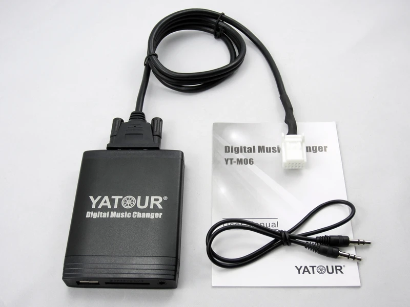 NEWEST Yatour M06PRO APE FLAC WAV AAC WMA MP3 Music format USB SD AUX Car radios MP3 Player