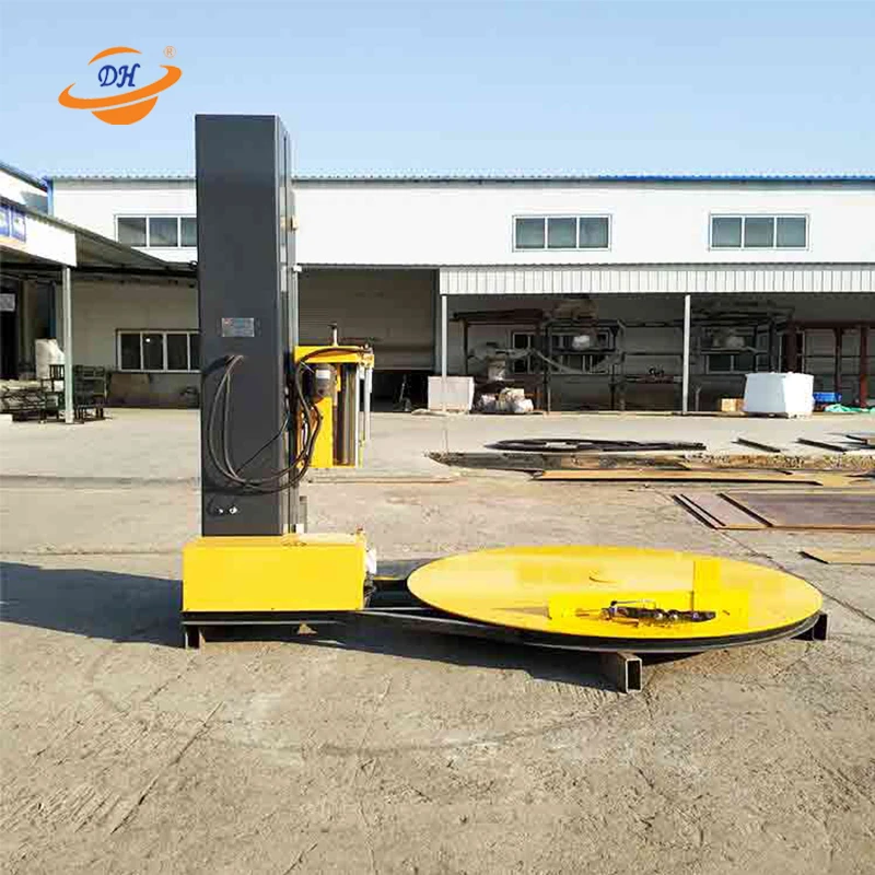 Fully Automatic Pallet Stretch wrapping machine plastic tea box wrap pallet wraps manufacturing machine