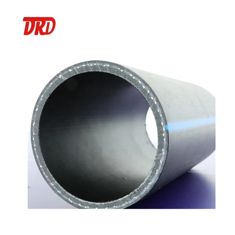 HDPE composite pipe DN160 PN16 Steel Mesh reinforced pipes