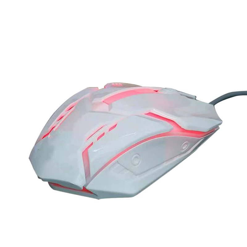 Factory Direct Supply Amazon Popular Colorful Luminous Wired Mouse 3d Non slip Wheel Ergonomic Computer Mouse