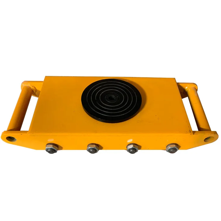 6 ton warehouse cargo trolley transport hand platform roller trolley