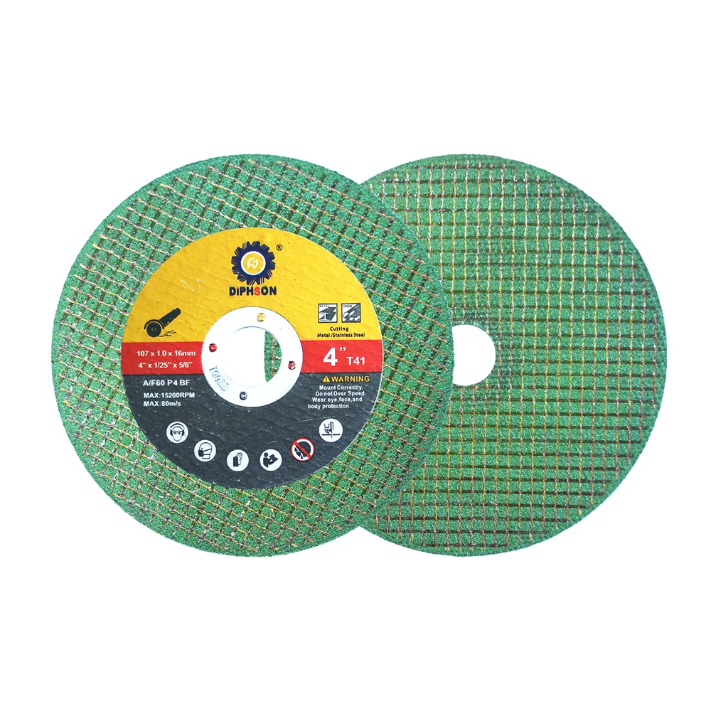 Abrasive Tools Cutting Wheel for Metal Steel Cast Iron 4 Inch Cutting Disc 107mm Cut Off Wheel