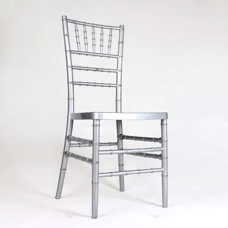 Wholesale clear resin chivari Tiffany transparent chair for wedding event