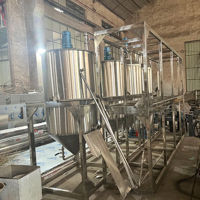 Automatic crude cooking oil palm kernel oil refinery machine