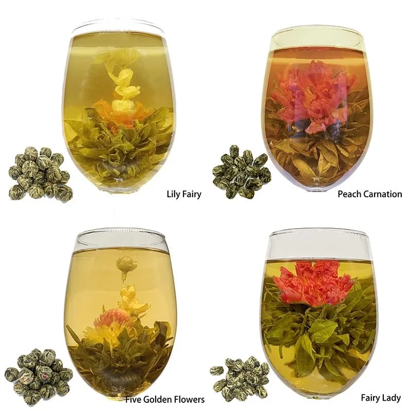 Chinese Blooming Tea OEM Flowering Tea Organic Floral Bloom Tea