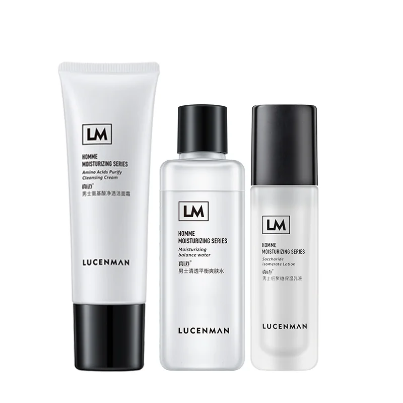 
Moisturizing Anti Aging Anti Acne Men Facial Treatment Private Label Men Skin Care Set Products 