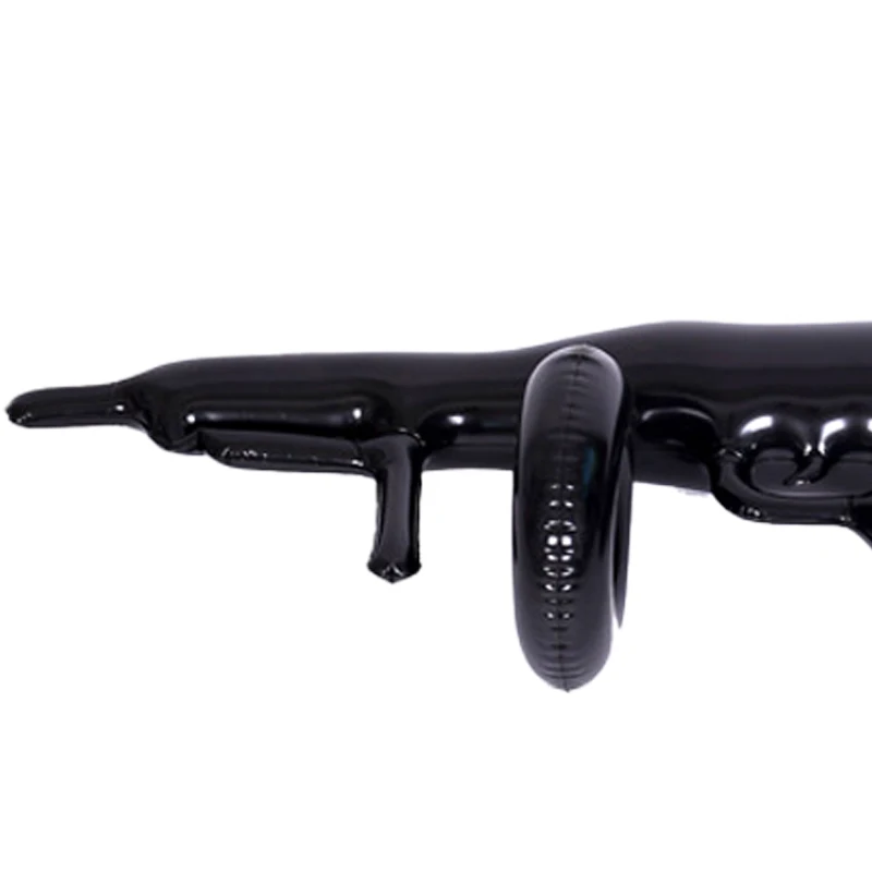 Phthalate free PVC plastic blow up weapon toy inflatable gun toys