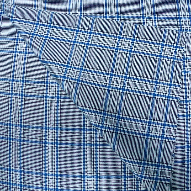 
Popular check yarn dyed twill 100 wool cashmere plaid fabric for clothing 