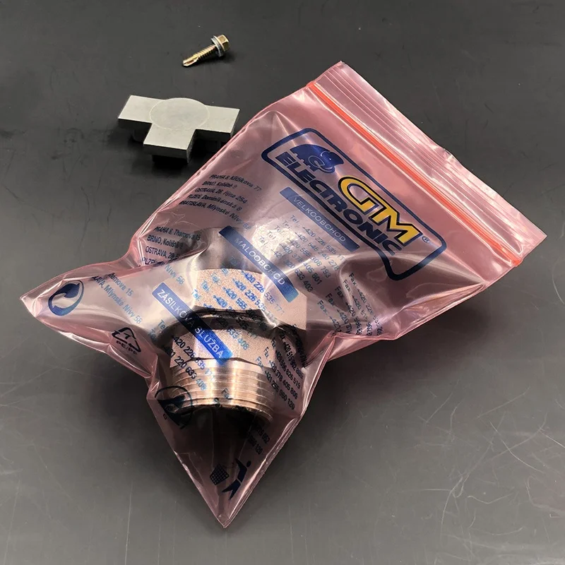 China Factory anti static thick recycle  shielding resealable Competitive price Ziplock Bags with logo