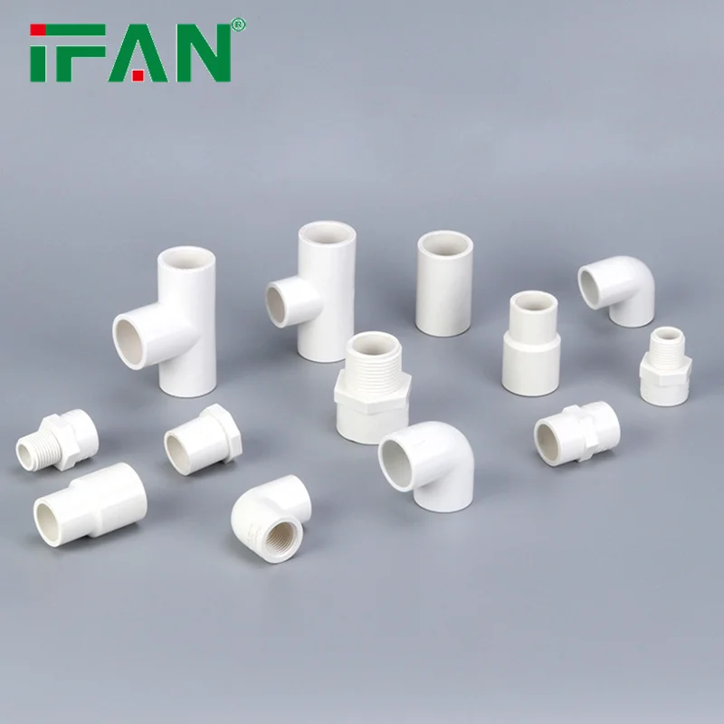 IFAN Plumbing Accessories All Sizes Available Upvc Fittings SCH 40 Elbow Pvc Fittings For Plumbing