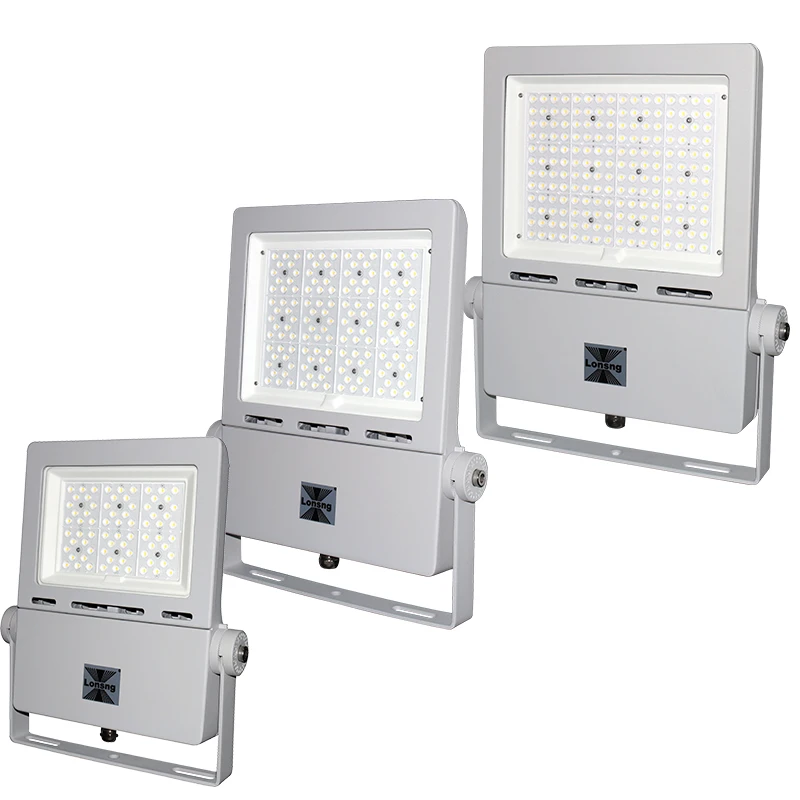 50/100/150/200/300 watt CLO DALI 0-10V dimming ip66 140 Lm/W solar powered motion sensor marine LED flood light