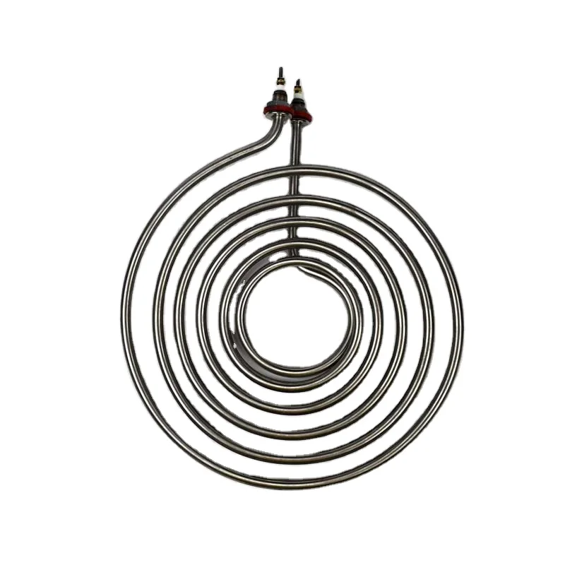 BRIGHT Customized 220 V 3200W Electric U Shape Tubular Spiral Coil Water Heater for Stainless Container