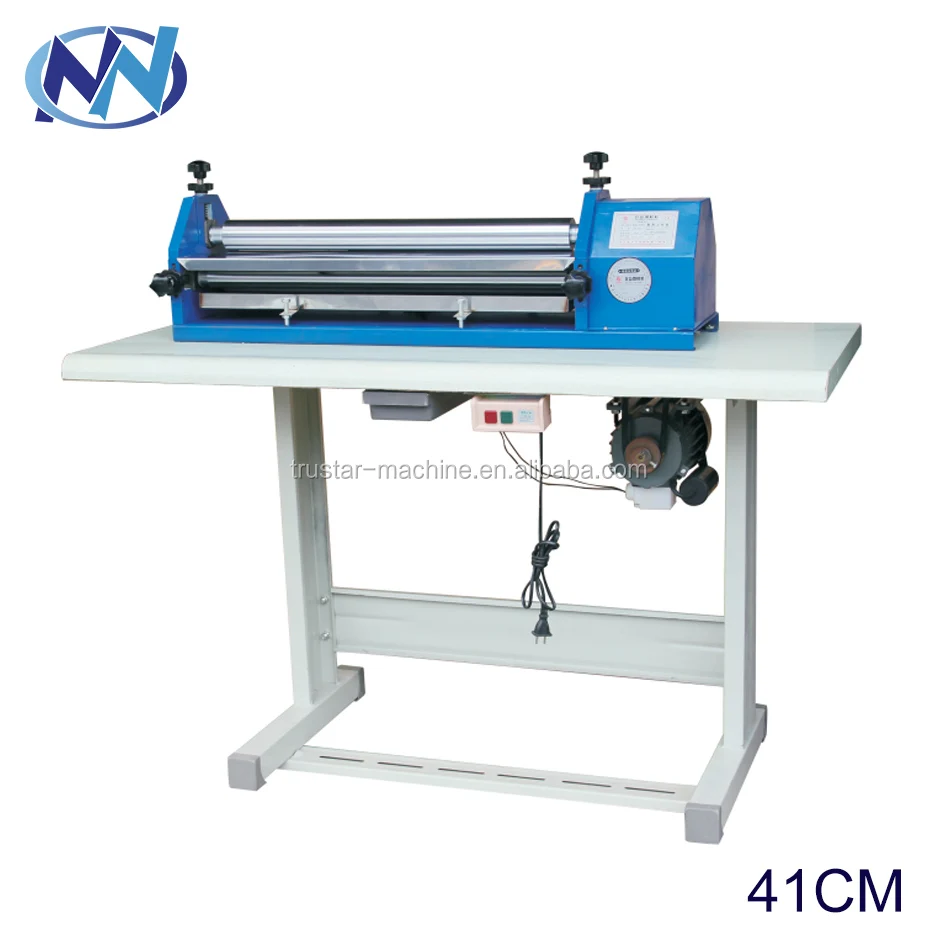 SX-41cm shoes gluing machine leather gluing machine (iron roll)