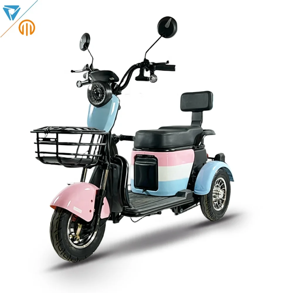 VIMODE New Arrival 1000W Electric Tricycle 3 Wheels 60V Long Range Tricycle Motorcycle Electric For Disabled